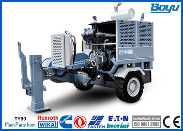 330KV Hydraulic Puller Stringing Machine and Tools for Overhead Power Lines 100kN 10T with Cummins Engine