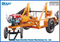 Multi-functional Reel Carrier Trailer max capacity 5T Transimission Line Stringing Tools Welded Steel