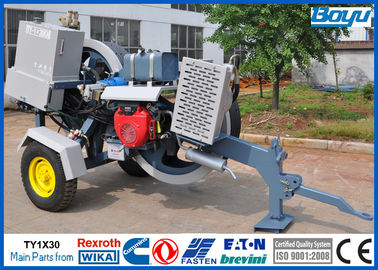3T Hydraulic Cable Tensioner with Honda Gasoline Engine for Transmission Line Tensioning