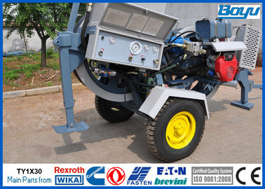 3T Hydraulic Cable Tensioner with Honda Gasoline Engine for Transmission Line Tensioning