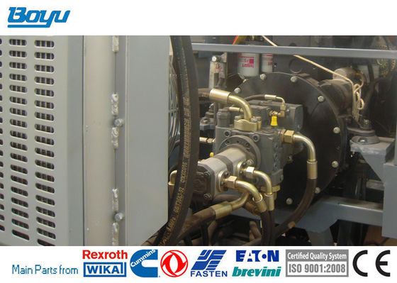 Puller Machine For Overhead Stringing 2.5km / H Conductor Stringing Equipment